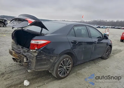 2014 Toyota Corolla L из США, поврежденный, VIN 2T1BURHE7EC006456